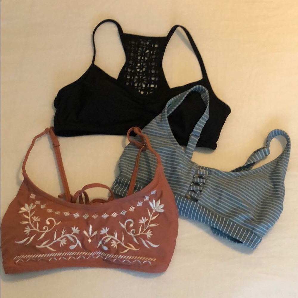 3 bikini top set
